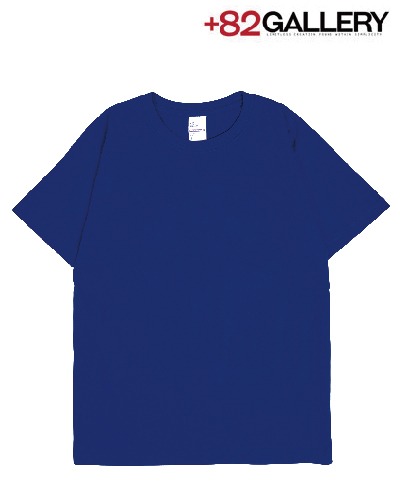 +82갤러리 16수  반팔 티셔츠 블루